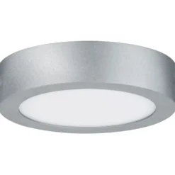 LED-paneeli Paulmann Lunar, Ø17cm, 11W, 3000K, mattakromi