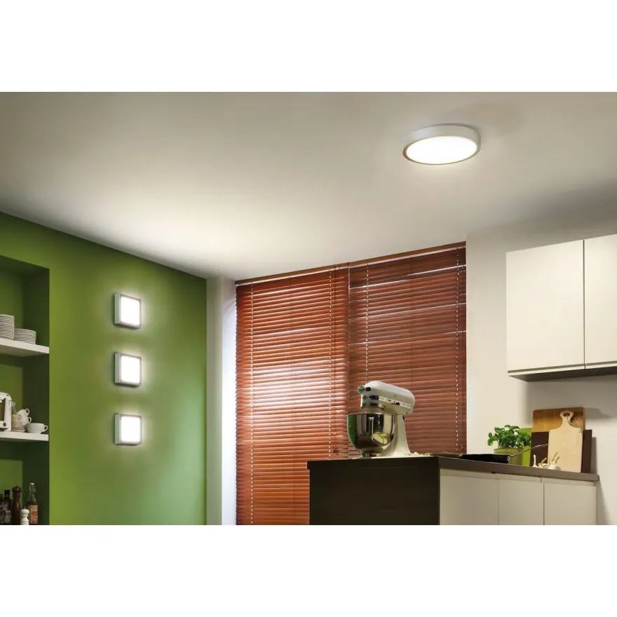 LED-paneeli Paulmann Lunar, 17x17cm, 11W, 3000K, eri värejä