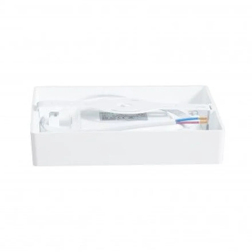 LED-Paneelivalaisin LED Energie Surface Square, 6W, IP43, himmennettävä