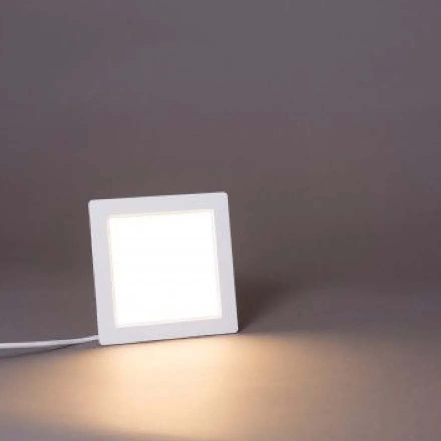 LED-Paneelivalaisin LED Energie Surface Square, 6W, IP43, himmennettävä