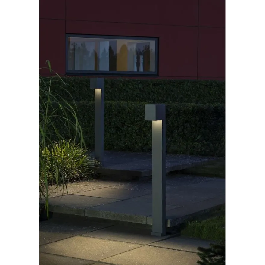 LED-Pollarivalaisin Konstsmide Cremona 7999-370, 8W HP, tummanharmaa