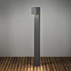 LED-Pollarivalaisin Konstsmide Cremona 7999-370, 8W HP, tummanharmaa