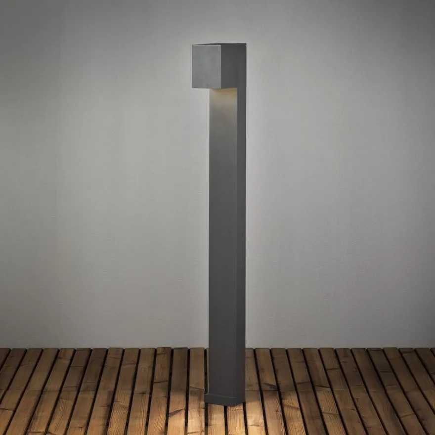 LED-Pollarivalaisin Konstsmide Cremona 7999-370, 8W HP, tummanharmaa