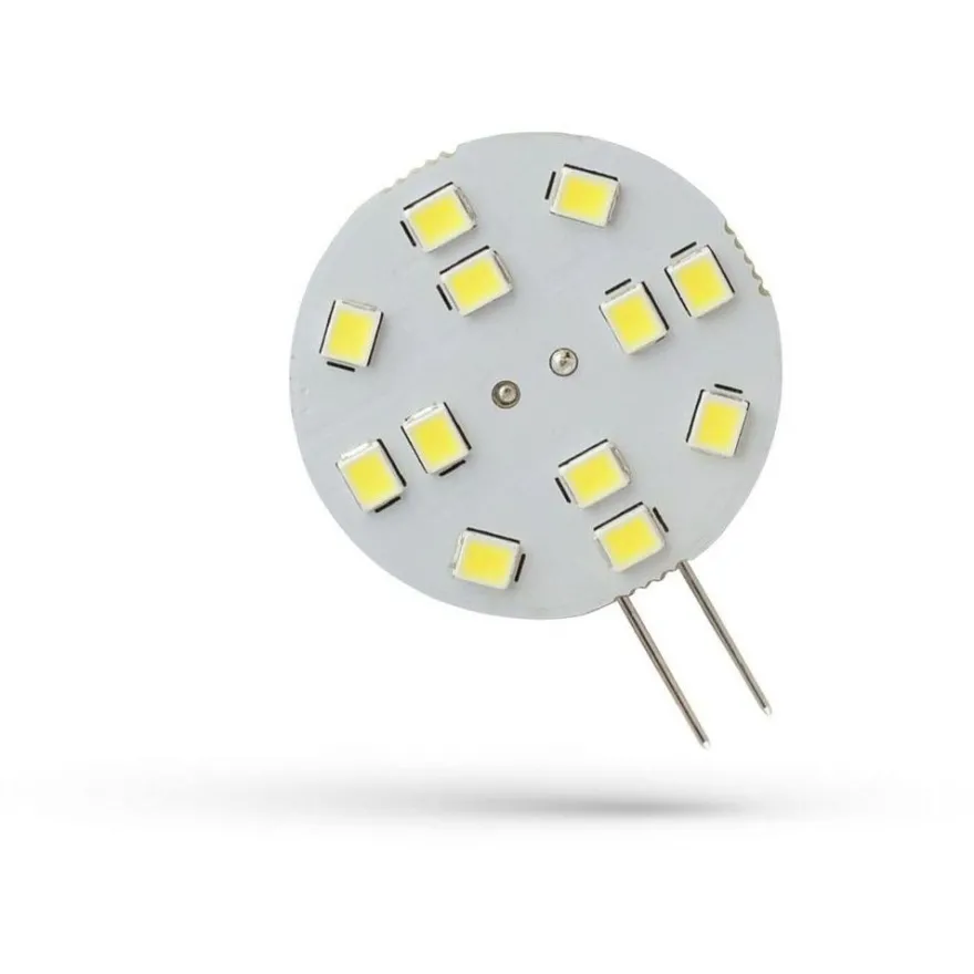 LED-polttimo Spectrum G4 2W 12V 30mm, eri värilämpötiloja