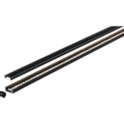 LED-profiili diffuusorilla Paulmann Base, musta, eri kokoja
