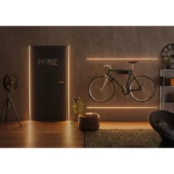 LED-profiili diffuusorilla Paulmann Base, musta, eri kokoja