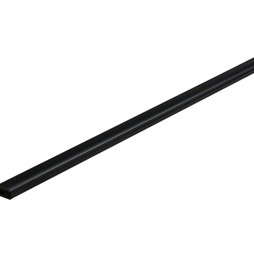 LED-profiili diffuusorilla Paulmann Base, musta, eri kokoja