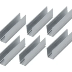 LED-profiilin kiinnitysklipsit Paulmann Plug & Shine, 50x10.6mm, 6kpl