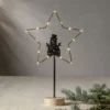 LED-pöytätähti Star Trading Glimta, lumiukko