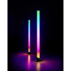 LED-pöytävalaisin Trio Boy, 2 kpl, musta, RGB
