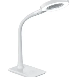 LED-pöytävalaisin Trio Lupo Ø 135x350 mm, valkoinen