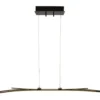LED-riippuvalaisin Aneta Lighting Svala, 3000K, musta
