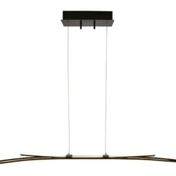 LED-riippuvalaisin Aneta Lighting Svala, 3000K, musta