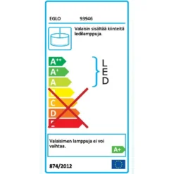 LED-riippuvalaisin Eglo Toneria 900