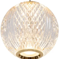 LED-riippuvalaisin Lucide Cintra Ø14cm, 5.7W 2700K, kirkas