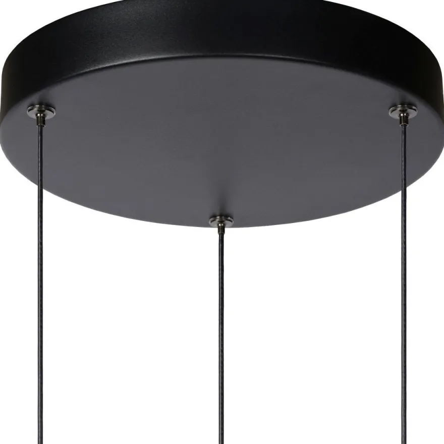 LED-riippuvalaisin Lucide Margary 3-osainen, 2700K, himmennettävä, eri värejä