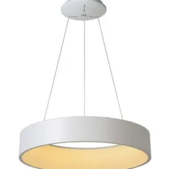 LED-riippuvalaisin Lucide Talowe, 42W, 230V, IP20, Ø 600mm, valkoinen