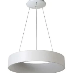 LED-riippuvalaisin Lucide Talowe, 42W, 230V, IP20, Ø 600mm, valkoinen