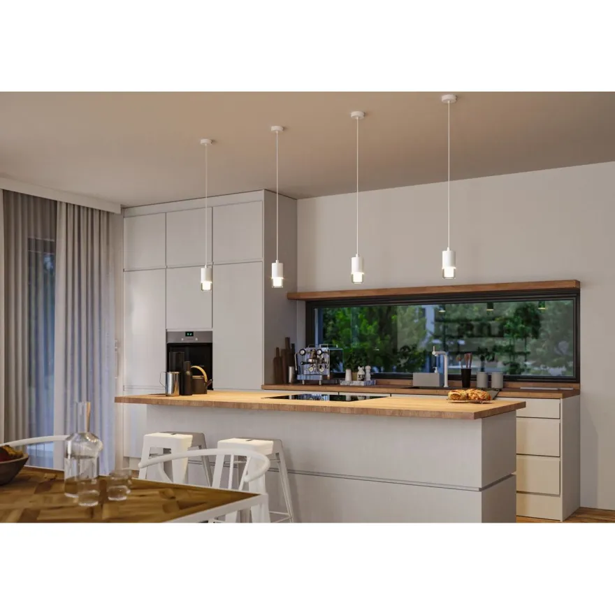 LED-riippuvalaisin Paulmann Kame Ø7.6cm 9W IP44