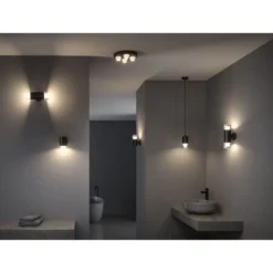 LED-riippuvalaisin Paulmann Kame Ø7.6cm 9W IP44
