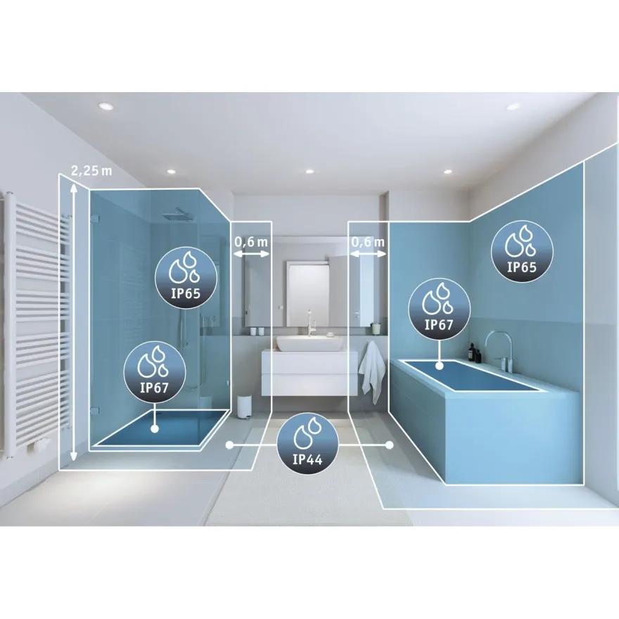 LED-riippuvalaisin Paulmann Kame Ø7.6cm 9W IP44