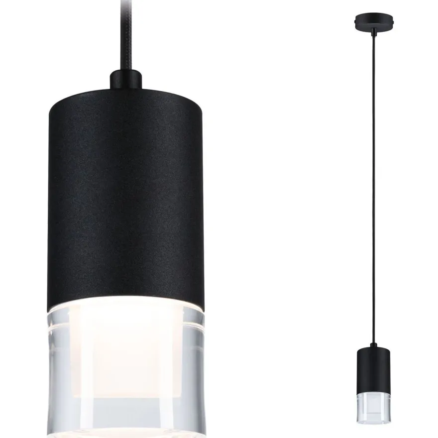 LED-riippuvalaisin Paulmann Kame Ø7.6cm 9W IP44