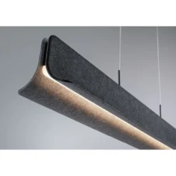 LED-riippuvalaisin Paulmann Noyan 100cm 2x24W 3-Step-Dim himmennettävä antrasiitti