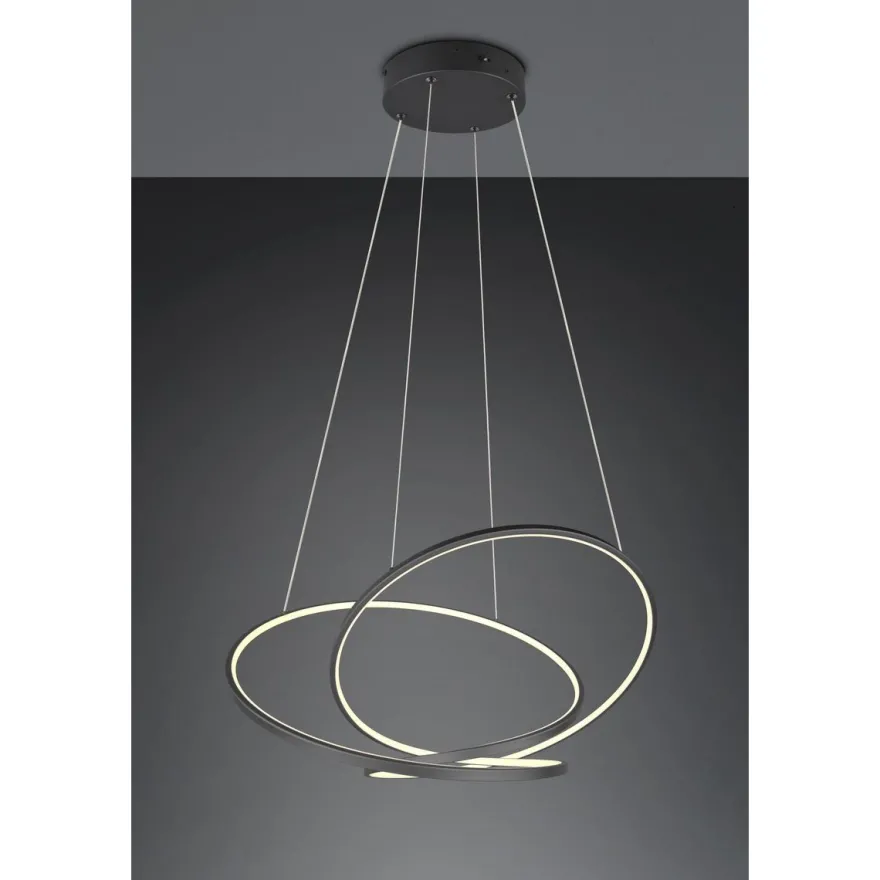 LED-riippuvalaisin Trio Darvin 84cm