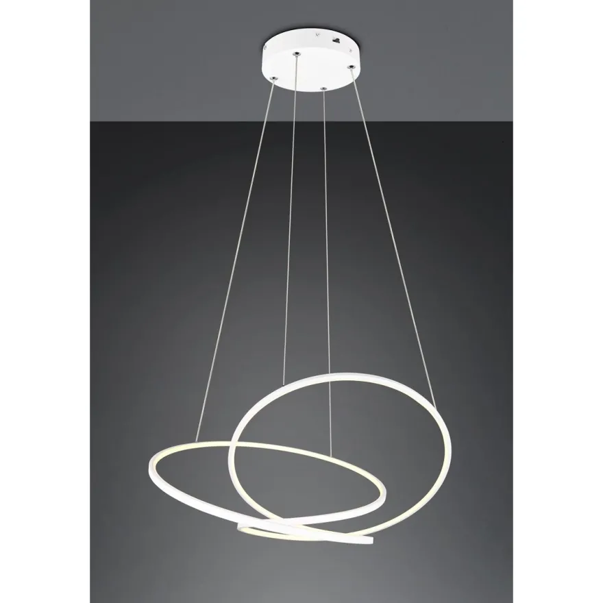 LED-riippuvalaisin Trio Darvin 84cm