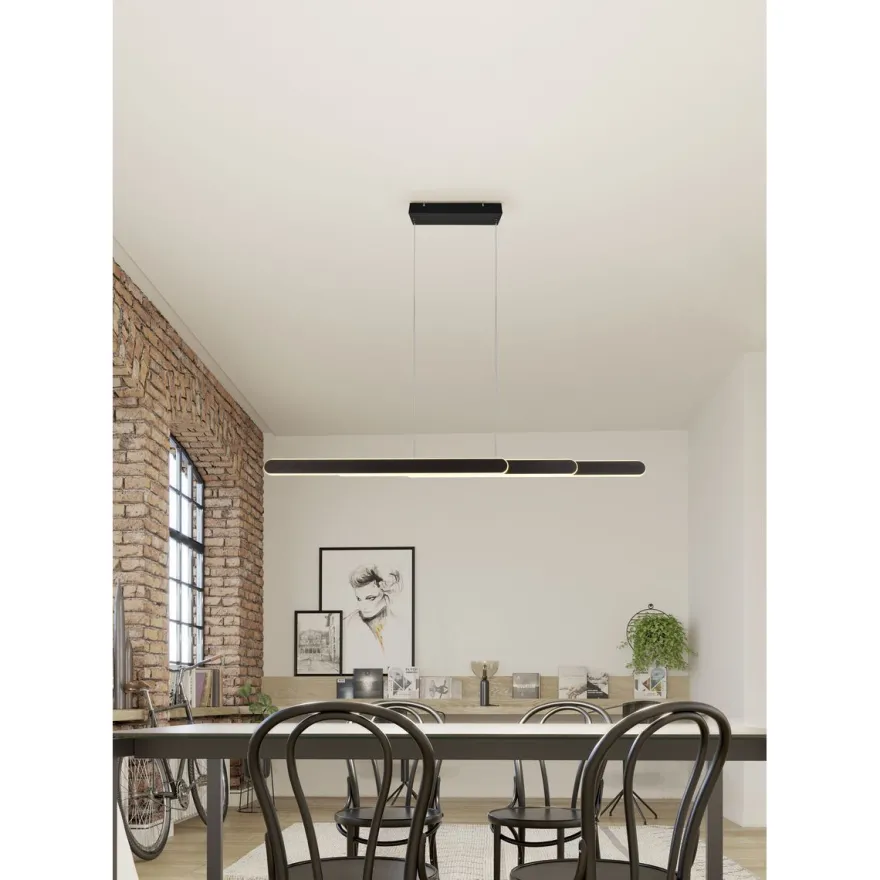 LED-riippuvalaisin Trio Helios, eri värejä