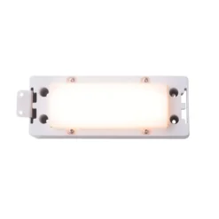 LED-saunavalaisin Airam Saunaled 180TRL, 8W/827, 312x182x66mm, himmennettävä, IP65, tervaleppä