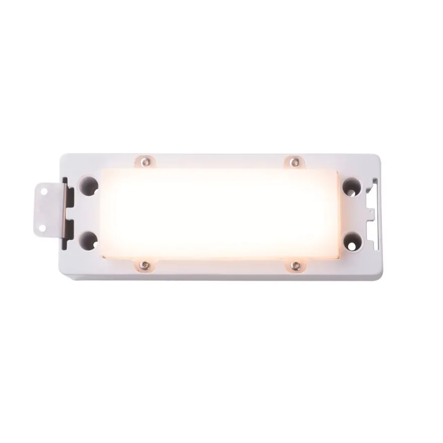LED-saunavalaisin Airam Saunaled 180TRL, 8W/827, 312x182x66mm, himmennettävä, IP65, tervaleppä