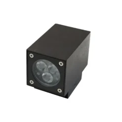 LED-seinävalaisin FTLIGHT Style Square, 2x3W, IP54, 4000K, grafiitinharmaa