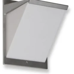 LED-ulkoseinävalaisin Ensto AVR8 eWay, IP44, 9W/840, alumiini, polykarbonaattikuvulla