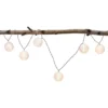 LED-valoketju Paulmann Fairy lights, IP44, 3.6m, 3000K, paristokäyttöinen, valkoinen