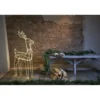 LED-valokoriste Star Trading Tuby Deer koristeporo 105 cm