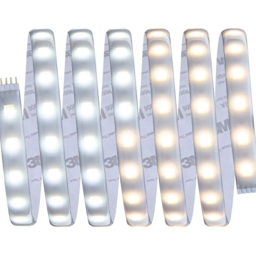 LED-valonauha Paulmann MaxLED 500, 2.5m, IP44, 16W, 470lm/m, säädettävä värilämpötila