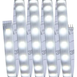 LED-valonauha Paulmann MaxLED 500, Smart Home Zigbee 3.0, aloituspakkaus, 1.5m, IP44, 9W, 510lm/m, 60LEDs/m, 20VA, säädettävä värilämpötila