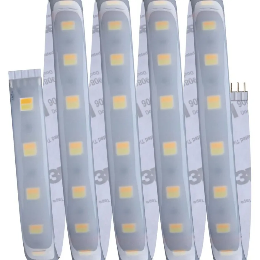 LED-valonauha Paulmann MaxLED 500, Smart Home Zigbee 3.0, aloituspakkaus, 1.5m, IP44, 9W, 510lm/m, 60LEDs/m, 20VA, säädettävä värilämpötila