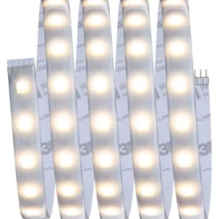 LED-valonauha Paulmann MaxLED 500, Smart Home Zigbee 3.0, aloituspakkaus, 1.5m, IP44, 9W, 510lm/m, 60LEDs/m, 20VA, säädettävä värilämpötila