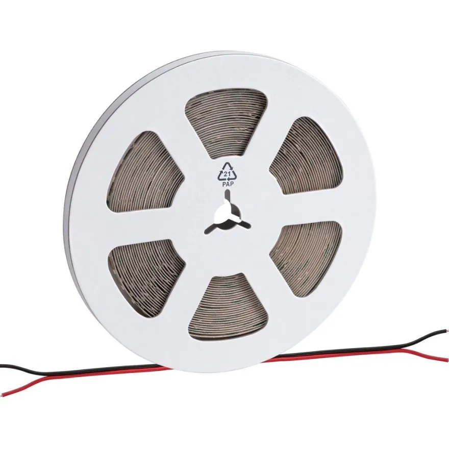 LED-valonauha Paulmann ProStrip Silver, P75, 865, 10m, 42W, 750lm/m, 96LEDs/m, 6500K