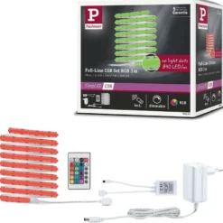 LED-valonauha Paulmann SimpLED Full-Line COB, 330lm/m, 840LEDs/m, RGB, 24VA, eri kokoja