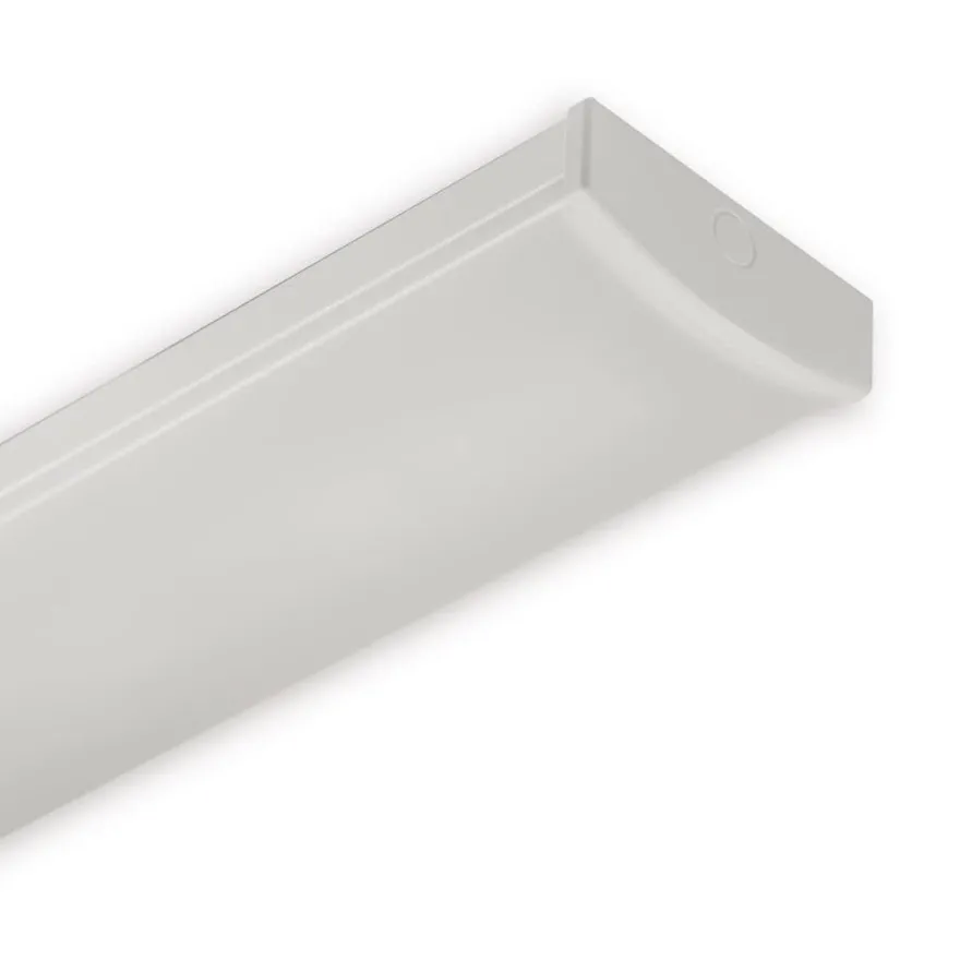LED-yleisvalaisin Ensto Monix Slim, AMSL12O45, 38W/840, 1198mm, IP44, valkoinen