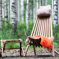 Lepotuoli EcoFurn Ekotuoli, tammi, teaköljy