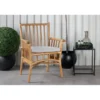Lepotuoli Venture Home Cane, ruskea/harmaa
