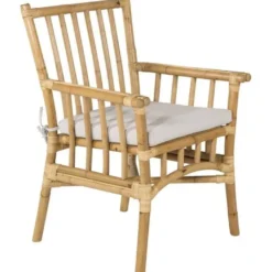 Lepotuoli Venture Home Cane, ruskea/harmaa