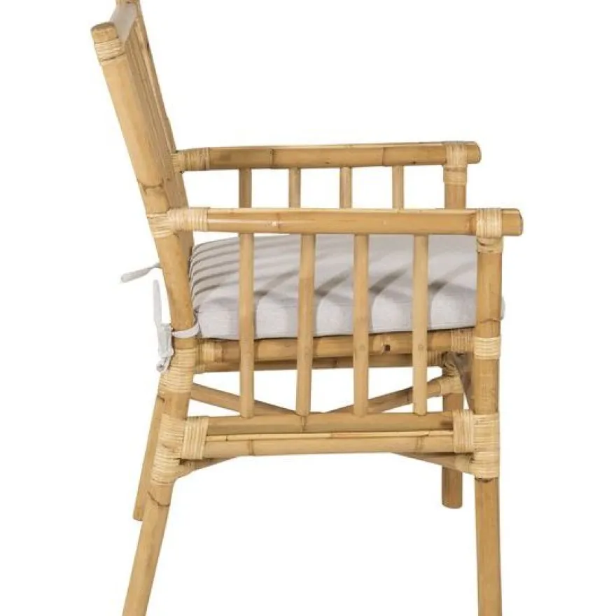 Lepotuoli Venture Home Cane, ruskea/harmaa