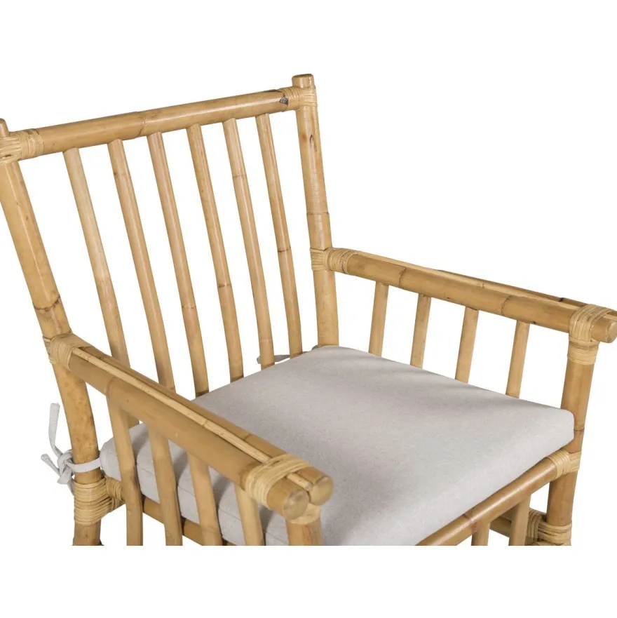 Lepotuoli Venture Home Cane, ruskea/harmaa
