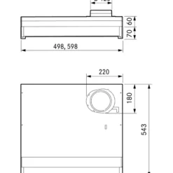 Liesikupu Franke Spirit Safe 1221B-12S 60, B2, valkoinen