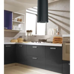Liesituuletin Franke Tube Plus FTU 3703 I, 37cm, saarekemalli, musta